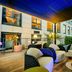 Best Western Plus Welcome Hotel Frankfurt rooftop terrace with lounge seating and city views in Frankfurt am Main