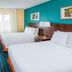 Fairfield Inn & Suites by Marriott Chicago Tinley Park guest room with two queen beds and desk