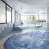 Sandos Papagayo Beach Resort in Playa Blanca indoor spa pool with jets and handrails