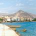 Great Greece Le Convivial Suites in Xylókastro with seaside promenade, blue water and mountain backdrop