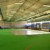 Anew Resort White River Mbombela indoor sports hall with green turf and exercise equipment