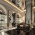 Fairmont La Marina Rabat-Salé lobby in Rabat with arched ceilings, tall windows and modern seating