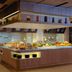 Four Points by Sheraton Surabaya, Tunjungan Plaza buffet dining area with fruit and desserts