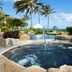 The Westin Princeville Ocean Resort Villas in Princeville with a rock-lined hot tub, pool, and ocean view