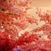 Xianyang Ocean Hotspring World in Xianyang, pink cherry blossom ceiling installation