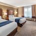 Comfort Inn & Suites Virginia Beach - Norfolk Airport guest room with two beds and window