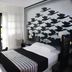 Hotel Maya del Mar, Playa del Carmen: guest room with bed, fish wall art, and balcony door