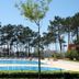 Parque de Campismo Orbitur Vagueira in Gafanha da Boa Hora with outdoor pool and pine trees