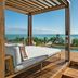 Rosewood Mayakoba in Playa del Carmen: open-air suite bed with ocean view and private terrace