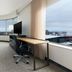 Residence Inn by Marriott Grand Rapids Downtown room with city views, desk, TV and sofa seating
