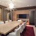 Hilton Tallinn Park meeting room with long conference table and modern seating in Tallinn