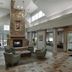 Residence Inn by Marriott Atlantic City Airport Egg Harbor Township lobby with stone fireplace and seating