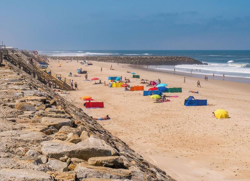 Parque de Campismo Orbitur Vagueira in Gafanha da Boa Hora with beach and ocean views