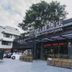 James Joyce Coffetel San Yuan LI Station in Guangzhou exterior entrance with glass facade and signage
