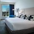 Crowne Plaza North Augusta by IHG room with king bed, large window and city view in North Augusta