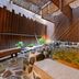 Dormy Inn Sendai Annex Natural Hot Spring in Sendai, stone-lined indoor hot spring bath with waterfall