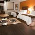 My Place Hotel-Council Bluffs/Omaha East, Ia room with kitchenette, two beds and table