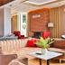 The Sign Degirmen Hotel&Spa Wellness in Şile lounge with fireplace, sofas and modern seating