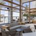 Vibe Hotel Gold Coast, Surfers Paradise: outdoor poolside lounge with river views and seating