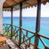 Langi Langi Beach Bungalows in Nungwi with oceanfront balcony and sea view