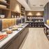 Breakfast buffet at Hyatt Place South Reno in Reno with coffee station and hot dishes