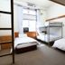 Hakuba Gondola Hotel in Hakuba room with bunk bed, single bed, and one twin bed