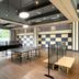 Kagamigaike Hekizantei in Nihonmatsu, game room with ping pong tables and bench seating