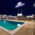 Days Inn by Wyndham Jacksonville NC outdoor pool at night in Jacksonville