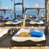 Presidential Suites by Lifestyle in Puerto Plata beach cabanas with lounge beds and ocean view