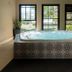 Kievits Kroon Gauteng Wine Estate in Pretoria, indoor spa pool with garden views