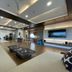 The Jungle House in Hengchun Township lobby lounge with sofa seating, TV wall and dining area