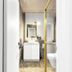 Golden Hills Motel Bendigo bathroom with walk-in shower, vanity, mirror and toilet