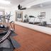 Baymont by Wyndham Savannah/Garden City gym with treadmills, exercise bike and wall mirror in Savannah