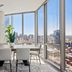 Placemakr Premier Sobro dining area with floor-to-ceiling city views in Nashville