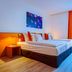 Best Western Macrander Hotel Frankfurt/Kaiserlei room in Offenbach am Main with double bed, desk and window