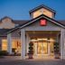 Hilton Garden Inn Roseville exterior entrance at dusk in Roseville