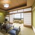 Mikuni Ocean Resort&Hotel in Sakai room with tatami floor and ocean-view balcony