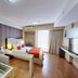 Bens - Recoleta Park hotel room in Buenos Aires with double bed, dining table and large window
