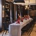 The Inchcolm by Ode Hotels Brisbane private dining room with long set banquet table and pendant lights
