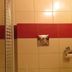 Shower area at Przylądek Daglezja nad Jeziorem Kórnickim in Kórnik with tiled walls and glass screen