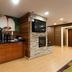 Fairfield Inn by Marriott Orangeburg lobby coffee station and TV lounge with stone fireplace