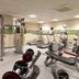 Hampton By Hilton Derby City Centre fitness room with treadmills, exercise bikes and weights in Derby