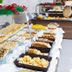 Pietro Angelo Hotel in Foz do Iguaçu buffet spread with assorted desserts and pastries