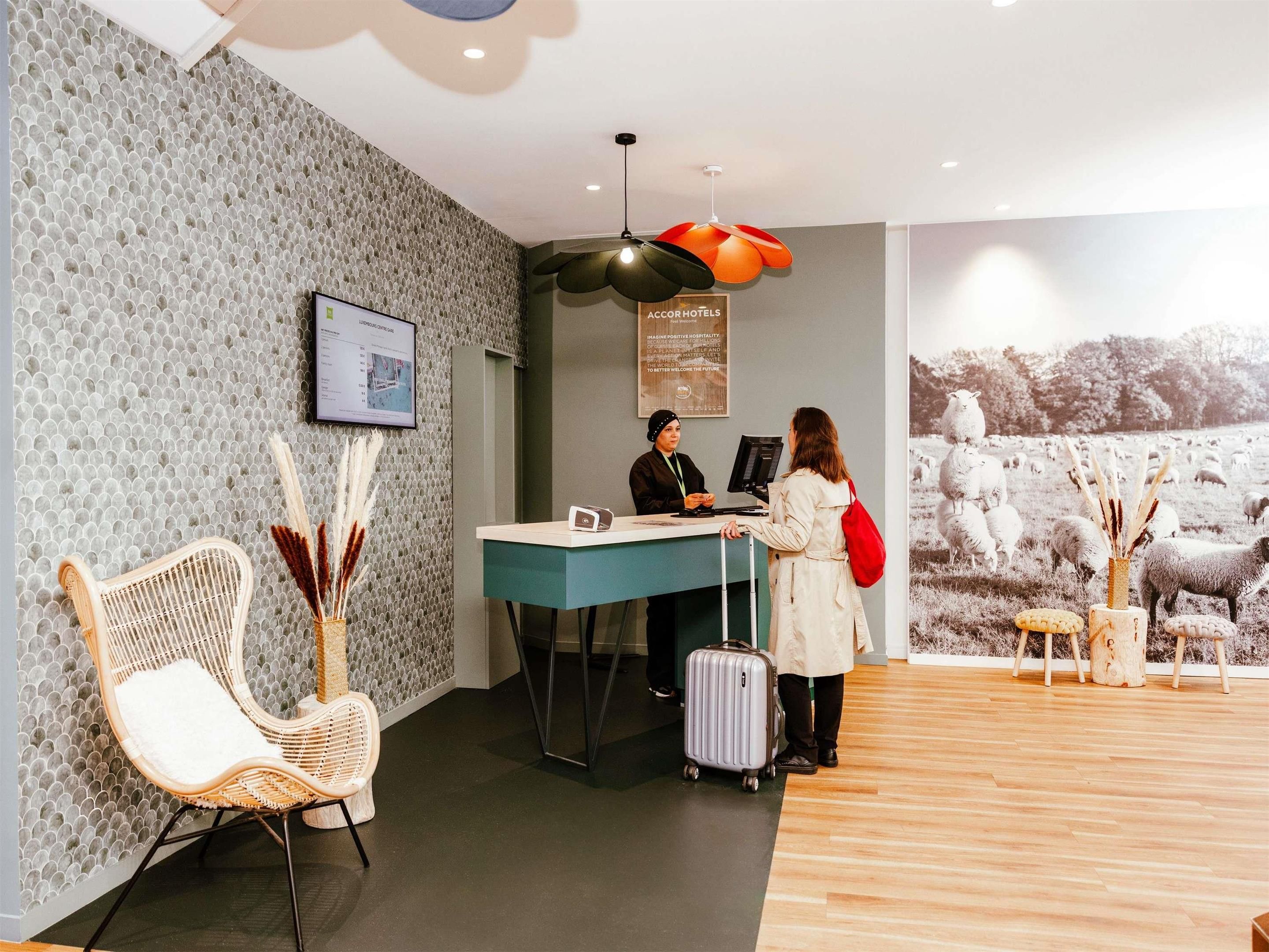 Front desk