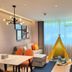 Home2 Suites by Hilton Xishuangbanna Jinghong room with teepee tent, sofa and TV