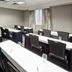 Residence Inn by Marriott South Bend Mishawaka meeting room with rows of tables and black chairs