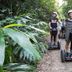 Guests on Segways riding through lush rainforest trails at Beach Court Holiday Villas, Airlie Beach