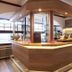 Waldhotel Bärenstein in Horn-Bad Meinberg lobby bar with wood-paneled counter and fruit display