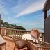 Hotel Cala del Pi - Adults Only terrace with sea view and loungers in Platja d'Aro
