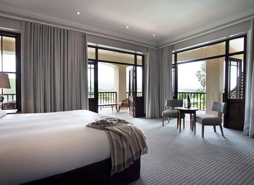 Asara Wine Estate & Hotel, Stellenbosch suite with balcony and vineyard views